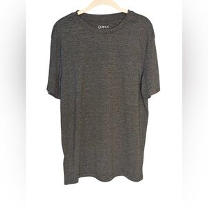 Quince Men's Charcoal Performance Short Sleeve Tee M
